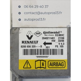 CALCULATEUR CAPTEUR AIRBAG...