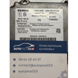 CALCULATEUR CAPTEUR AIRBAG...