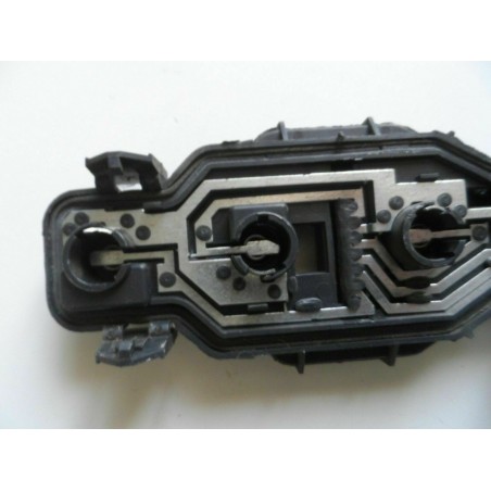 Lot De 2 Supports D'ampoule Pour Feux Arrière Peugeot Partner / Citroën Berlingo (1996-2015) - Réf. 634679 - Plastique ABS Noir